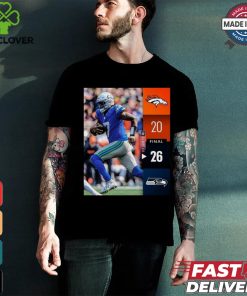 Seattle Seahawks wins 37 20 Denver Broncos 2024 NFL Game final score shirt