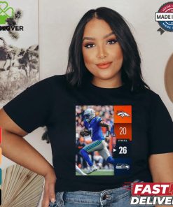 Seattle Seahawks wins 37 20 Denver Broncos 2024 NFL Game final score shirt