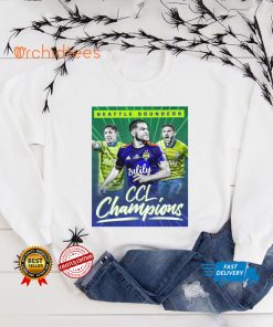 Seattle Sounders CCL Champions League 2022 T Shirt 2 Seattle Sounders CCL Champions League 2022 T Shirt