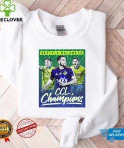 Seattle Sounders CCL Champions League 2022 T Shirt 3 Seattle Sounders CCL Champions League 2022 T Shirt