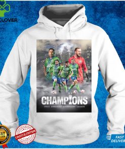 Seattle Sounders FC Champions 2022 Concacaf Champonship League T Shirt