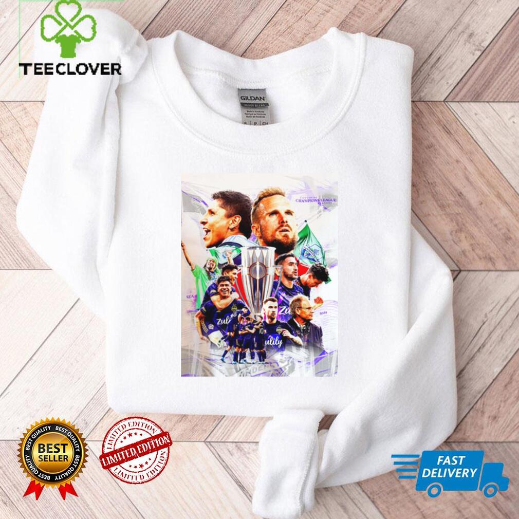 Seattle Sounders Wins Concacaf Champions League 2022 T Shirt Seattle Sounders Wins Concacaf Champions League 2022 T Shirt