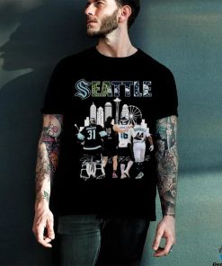 Seattle Sport Team 2023 Skyline Signatures shirt