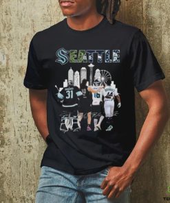 Seattle Sport Team 2023 Skyline Signatures shirt 1 Seattle Sport Team 2023 Skyline Signatures shirt