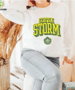 Seattle Storm Blockout White T Shirt