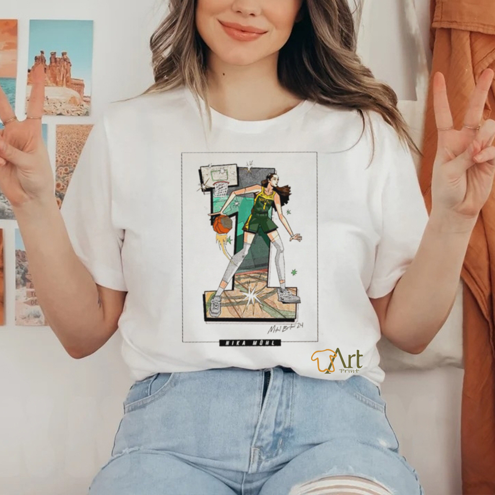 Seattle Storm Nika Muhl Mikal Baker 24 art shirt Seattle Storm Nika Muhl Mikal Baker 24 art shirt