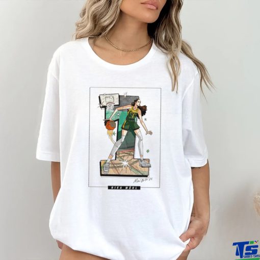 Seattle Storm Nika Muhl Mikal Baker 24 art shirt