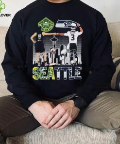 Seattle Storm Sue Bird And Seattle Seahawks Russell Wilson Signatures Shirt