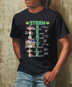 Seattle Storm Women’s Basketball Greatest Players Signatures T Shirt