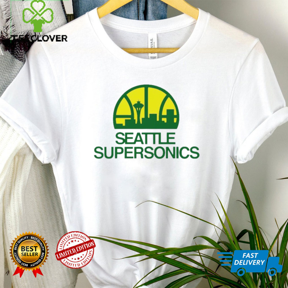 Seattle Supersonics Logo 1975 T Shirt