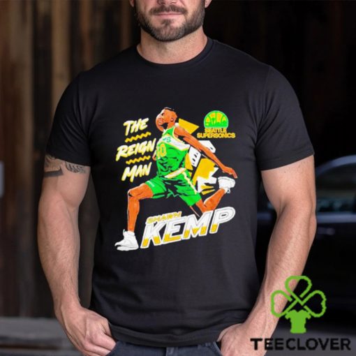 Seattle Supersonics Shawn Kemp The Reign Man Shirt