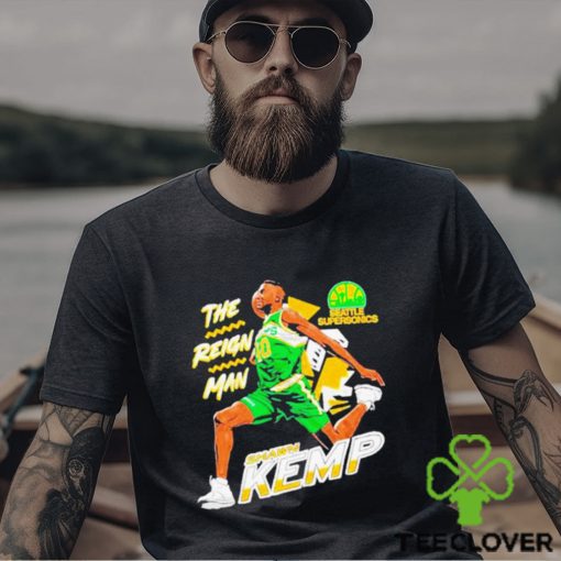 Seattle Supersonics Shawn Kemp The Reign Man Shirt