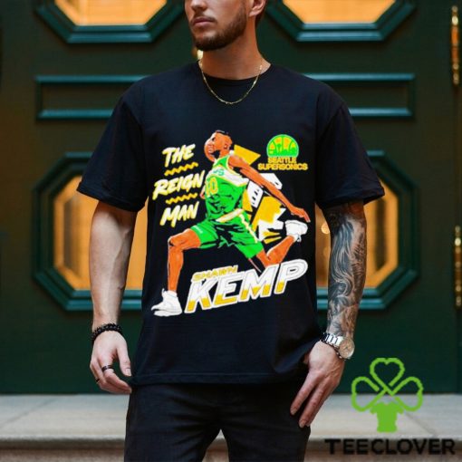 Seattle Supersonics Shawn Kemp The Reign Man Shirt