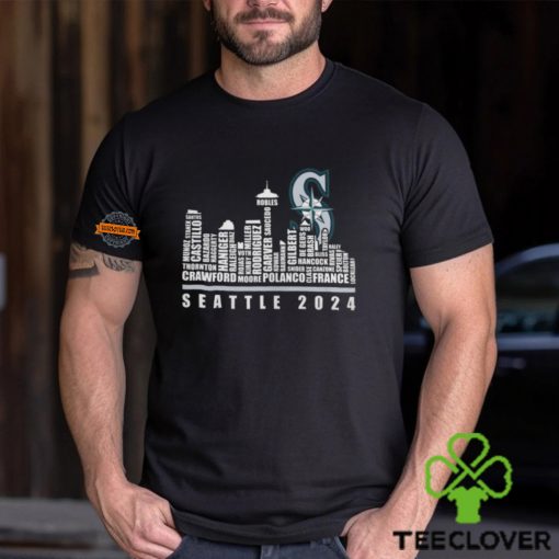 Seattle Teams Sports Skyline 2024 Shirt