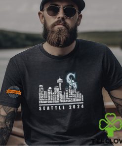 Seattle Teams Sports Skyline 2024 Shirt