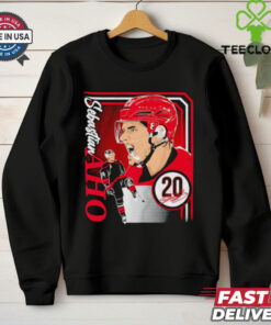 Sebastian Aho 20 Carolina Hurricanes Hockey collage frame signature shirt