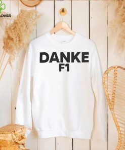 Sebastian Vettel Wearing Danke F1 Shirt