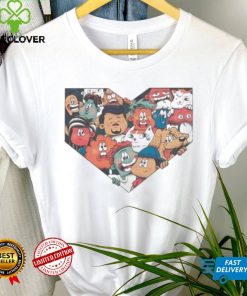 Secret Fresh People Heart T shirts