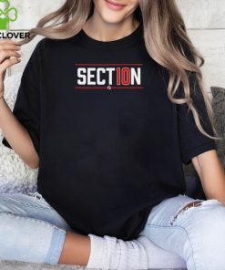 Sect10n Section 10 Podcast Red Sox wordmark shirt