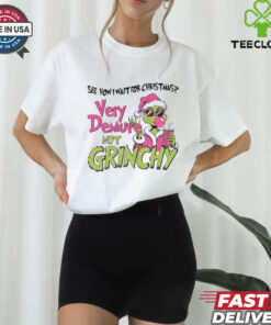 See how i wait for christmas very demure not grinchy shirt