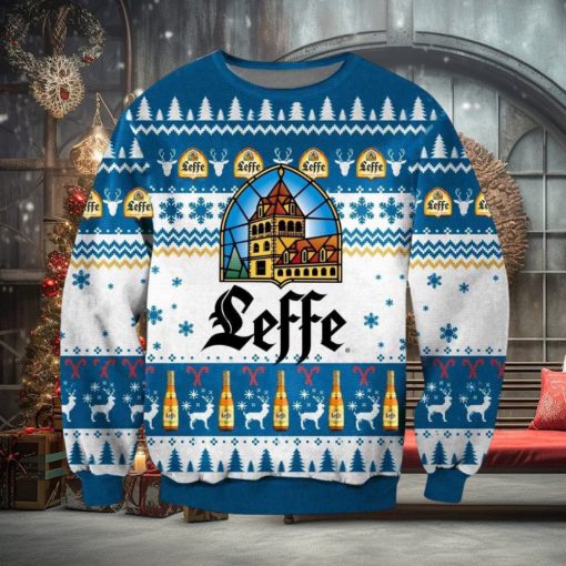 Seffe Beer 3D Print Ugly Christmas Sweater