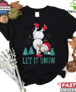Selected Winter Let It Snow shirt