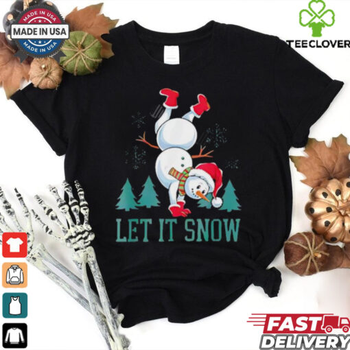 Selected Winter Let It Snow shirt
