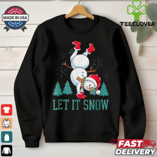 Selected Winter Let It Snow shirt