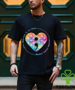 Semicolon Heart Suicide Prevention Mental Health Awareness T Shirt