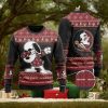 Skull Bell Hairy Chest Merry Christmas Ugly Sweater