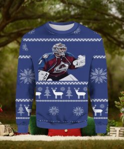 Semyon Varlamov Colorado Avalanche Ugly Christmas Sweater