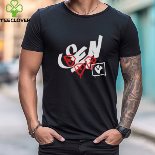 Sen Shop Kick Off Black T Shirt