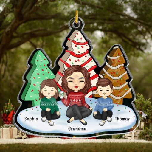 Sending You Holiday Hugs Across The Miles   Family Personalized Custom Ornament