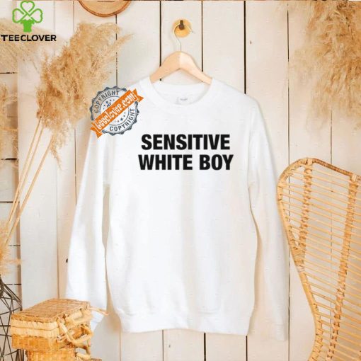 Sensitive White Boy T Shirt