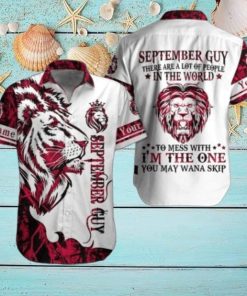 September Guy Custom Name Aloha Hawaiian Shirts For Men For Women
