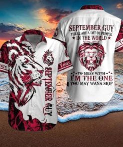 September Guy Custom Name Aloha Hawaiian Shirts For Men For Women