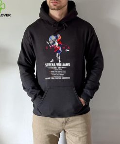 Serena Williams 1995 2022 thank you for the memories hoodie, sweater, longsleeve, shirt v-neck, t-shirt