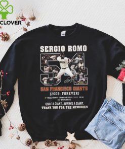 Sergio Romo San Francisco Giants 2008 – Forever Thank You For The Memories Shirt 3 Sergio Romo San Francisco Giants 2008 – Forever Thank You For The Memories Shirt