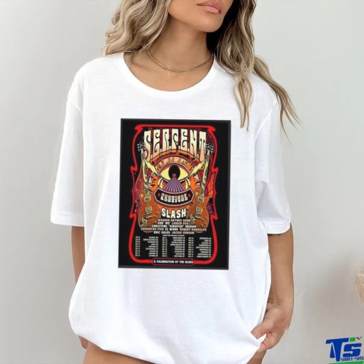 Serpent festival 2024 slash tour a celebration of the blues full line up and schedule list date home decor poster hoodie, sweater, longsleeve, shirt v-neck, t-shirt