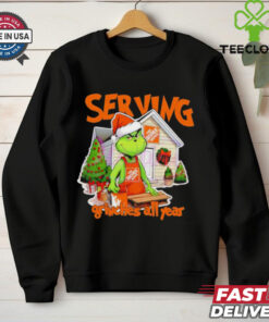 Serving Grinches all year The Home Depot Christmas shirt
