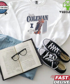 Seth Coleman #9 t shirt Illinois Fighting Illini Football for men