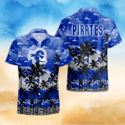 Seton Hall Pirates Palms Tree Hawaiian Shirt