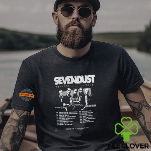Sevendust Annouced Their Season 21st Anniversary Tour Kick Off On September 13 2024 Classic T Shirt