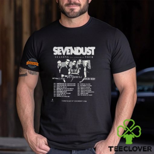 Sevendust Annouced Their Season 21st Anniversary Tour Kick Off On September 13 2024 Classic T Shirt
