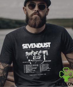 Sevendust annouced their season 21st anniversary tour kick off on september 13 2024 hoodie, sweater, longsleeve, shirt v-neck, t-shirt