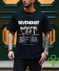 Sevendust annouced their season 21st anniversary tour kick off on september 13 2024 hoodie, sweater, longsleeve, shirt v-neck, t-shirt