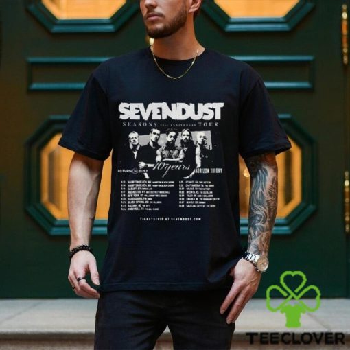 Sevendust annouced their season 21st anniversary tour kick off on september 13 2024 hoodie, sweater, longsleeve, shirt v-neck, t-shirt