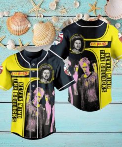 Sex Pistols Never Mind The Bollocks Baseball Jersey