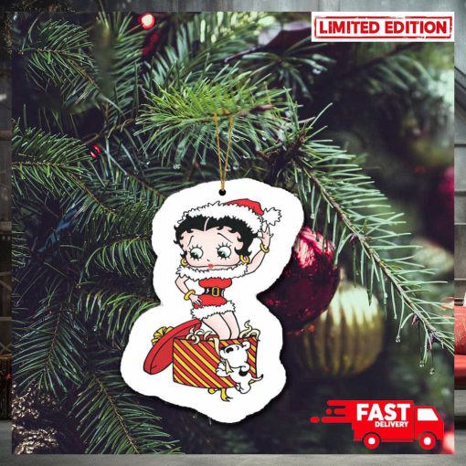 Sexy Betty Boop Christmas Gift 2023 Holiday For Tree Decorations Ornament