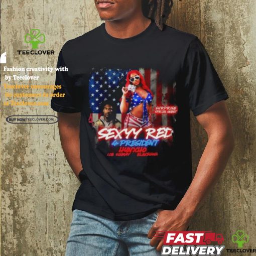 Sexyy Red 4 President Tour Shirt